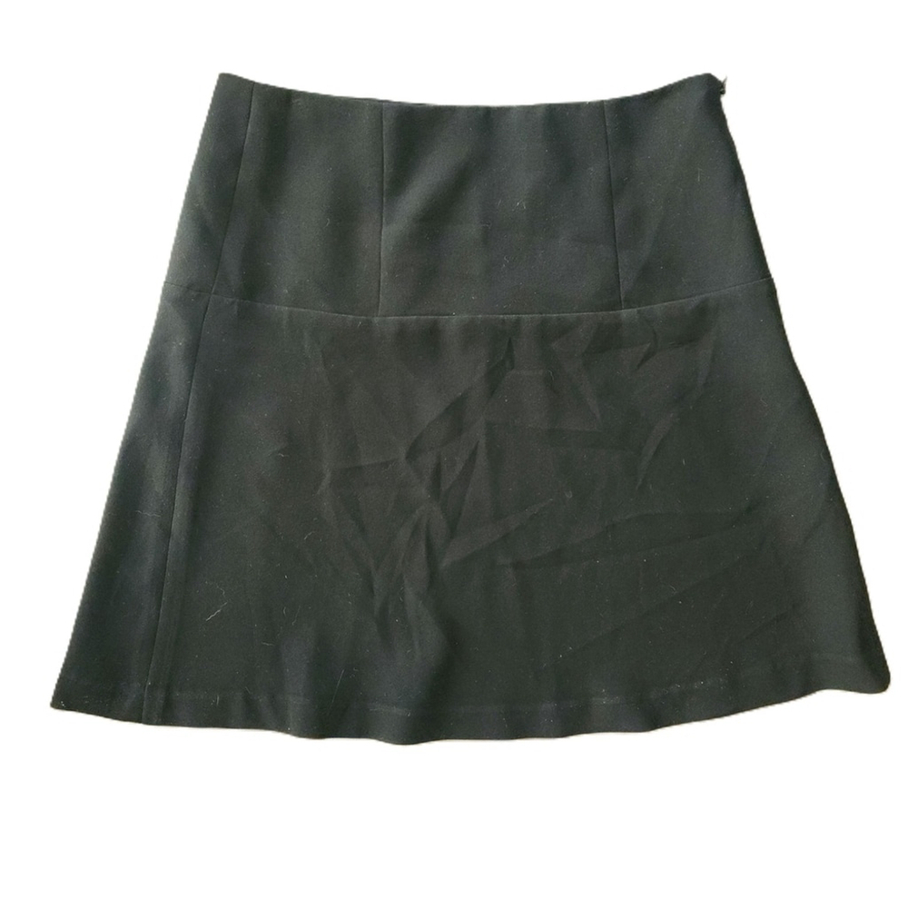 Theory Black A Line Skirt Size 0